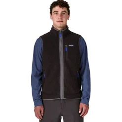 Polaire Homme|Veste De Ski<Patagonia Polaire M's Retro Pile Vest Black Forge Grey