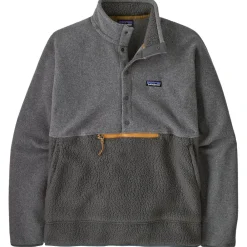 Veste De Ski|Polaire Homme<Patagonia Polaire M's Retro Pile 1/2 Snap Pullover Forge Grey