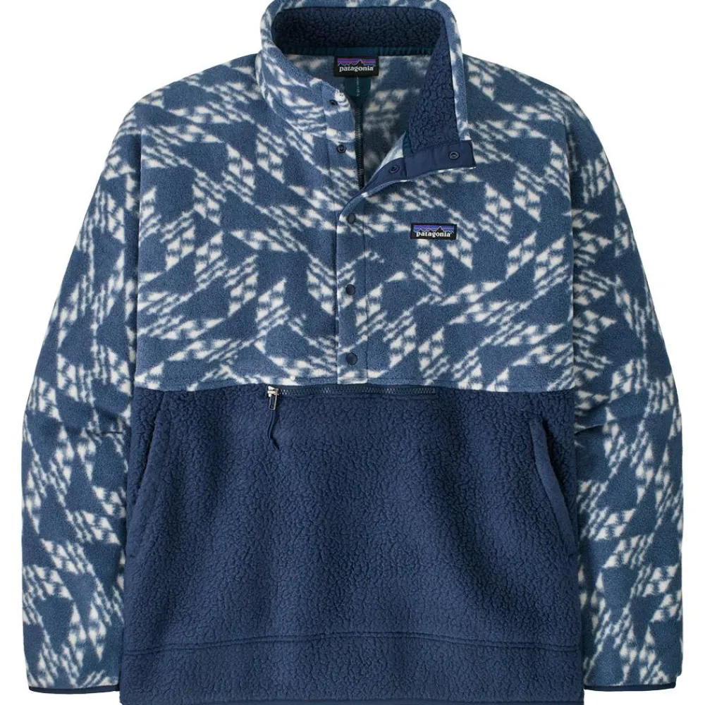Sale Polaire M's Retro Pile 1/2 Snap Pullover New Navy Homme Polaire Homme|Veste De Ski