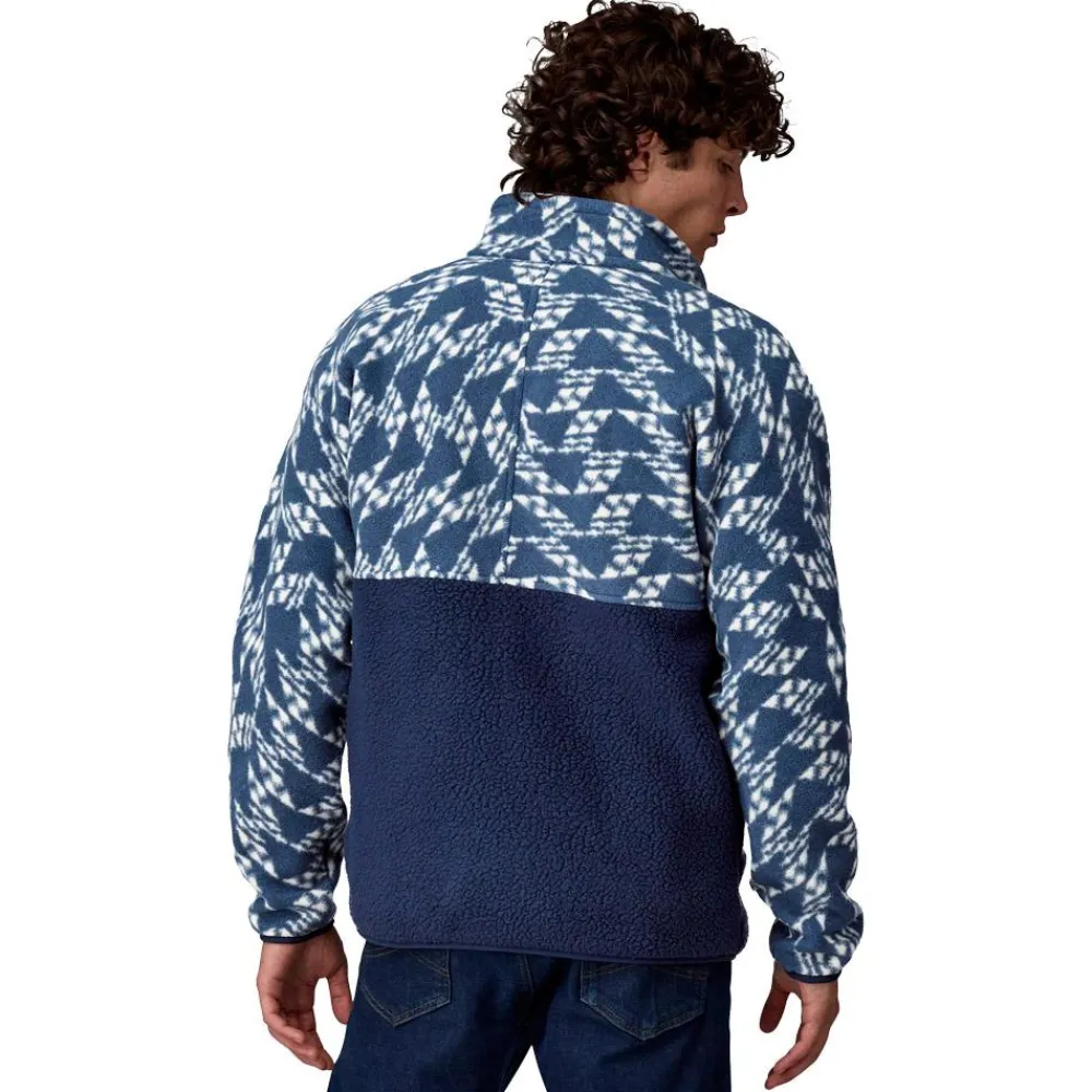 Sale Polaire M's Retro Pile 1/2 Snap Pullover New Navy Homme Polaire Homme|Veste De Ski