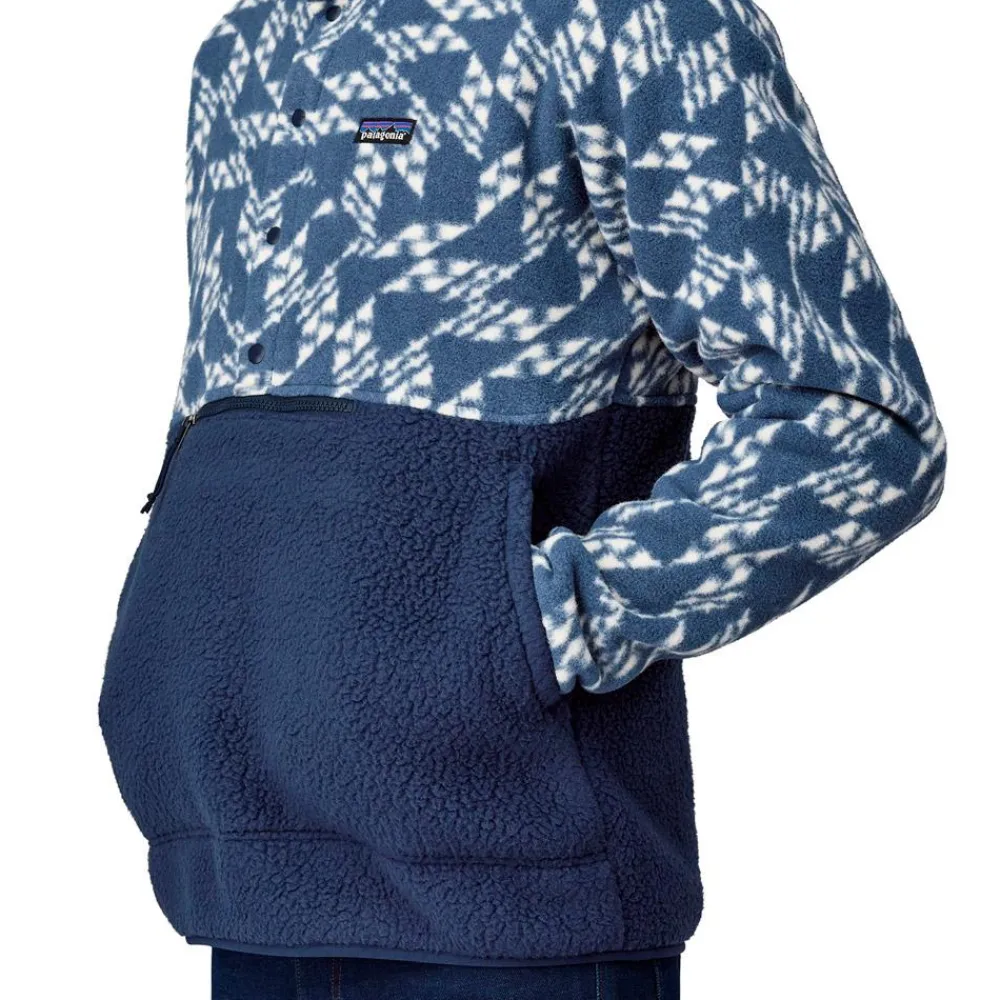 Sale Polaire M's Retro Pile 1/2 Snap Pullover New Navy Homme Polaire Homme|Veste De Ski