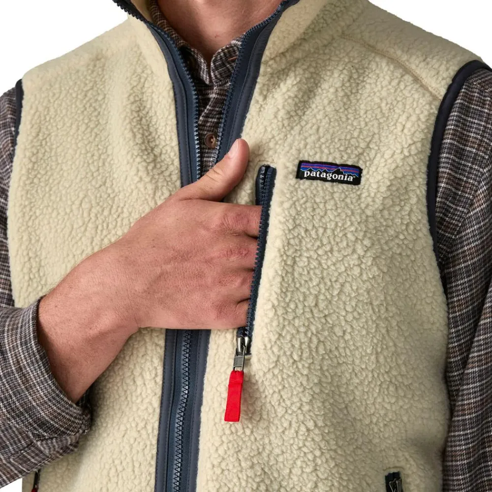 Best Polaire M's Retro Pile Vest Pelican Smolder Blue Homme Veste De Ski|Polaire Homme