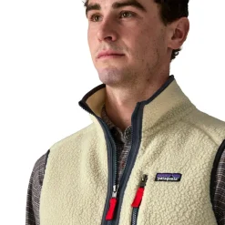 Best Polaire M's Retro Pile Vest Pelican Smolder Blue Homme Veste De Ski|Polaire Homme