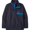Polaire Homme|Veste De Ski<Patagonia Polaire M's Synch Snap T Pullover Pitch Blue