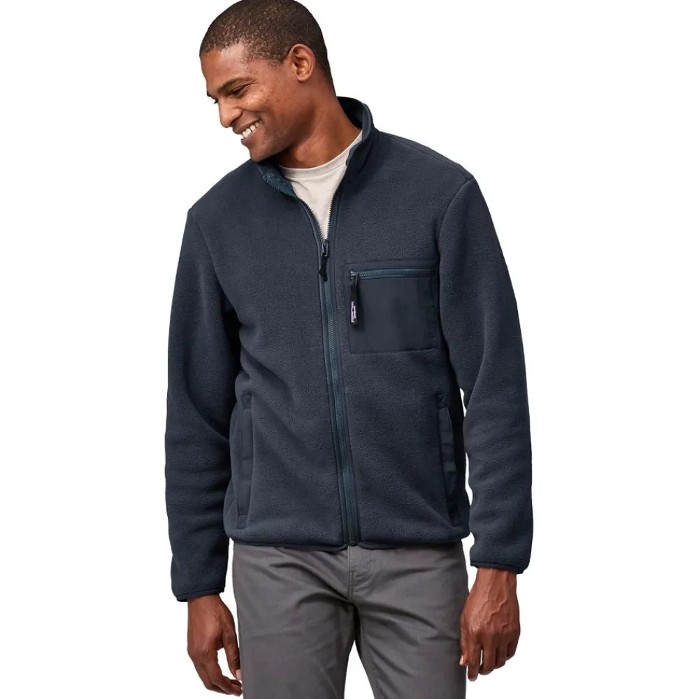 Polaire Homme|Veste De Ski<Patagonia Polaire M's Synchilla Jkt Smolder Blue