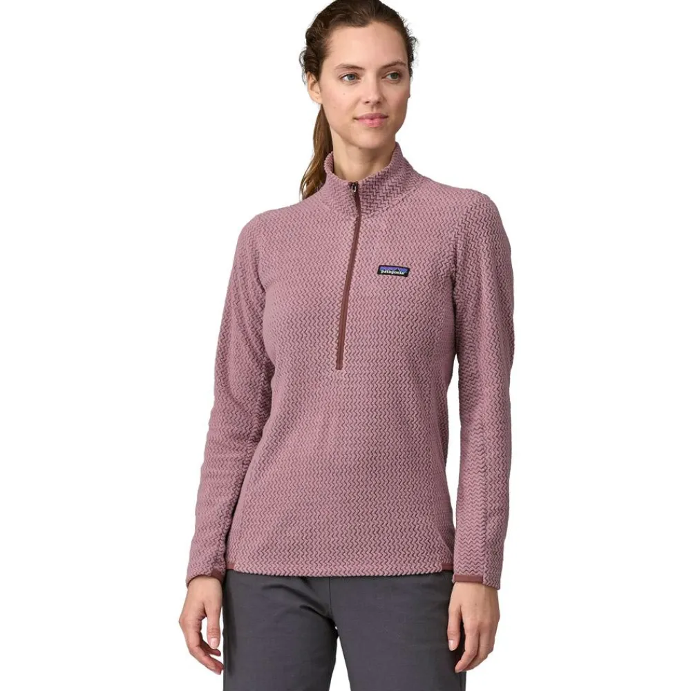Best Polaire R1® Air Zip-Neck Stormy Mauve Femme Polaire Femme|Veste De Ski
