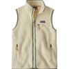 Polaire Femme|Veste De Ski<Patagonia Polaire Retro Pile Vest Natural Ellwood Green