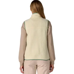 Polaire Femme|Veste De Ski<Patagonia Polaire Retro Pile Vest Natural Ellwood Green