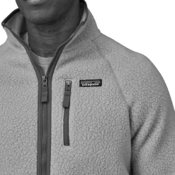 Online Polaire Retro Pile Forge Grey Homme Veste De Ski|Polaire Homme