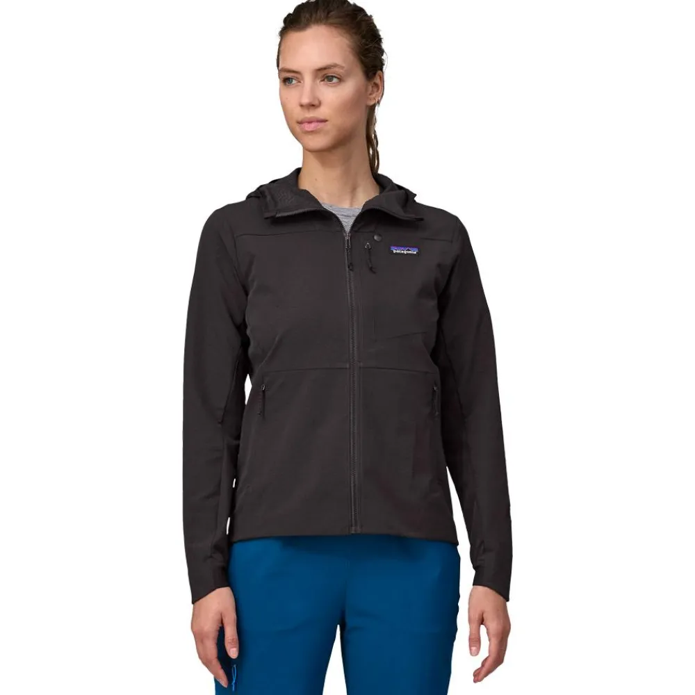 Discount Polaire W R1 CrossStrata Hoody Black Femme Polaire Femme|Veste De Ski