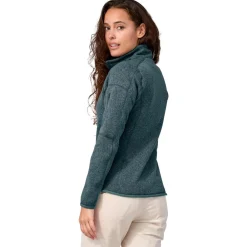 Hot Polaire W's Better Sweater Jacket Nouveau Green Femme Veste De Ski|Polaire Femme