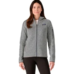Sale Polaire W's Better Sweater Hoody Birch White Femme Polaire Femme|Veste De Ski