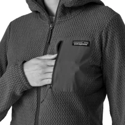 Polaire Femme|Veste De Ski<Patagonia Polaire W's R1 Air Full Zip Hoody Barnacle Blue