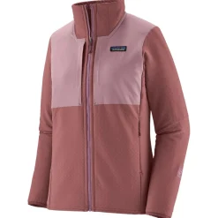 Polaire W's R2 Crossstrata Jkt Dulse Mauve Femme Polaire Femme|Veste De Ski
