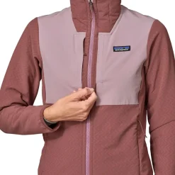 Polaire W's R2 Crossstrata Jkt Dulse Mauve Femme Polaire Femme|Veste De Ski