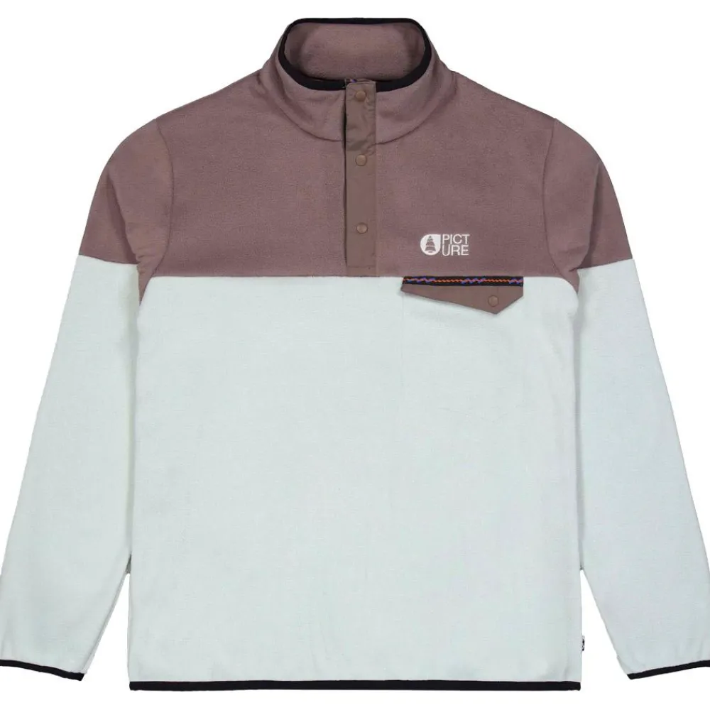 Polaire Homme|Veste De Ski<Picture Polaire Arcca 1/4 Fleece Deep Taupe Pigeon