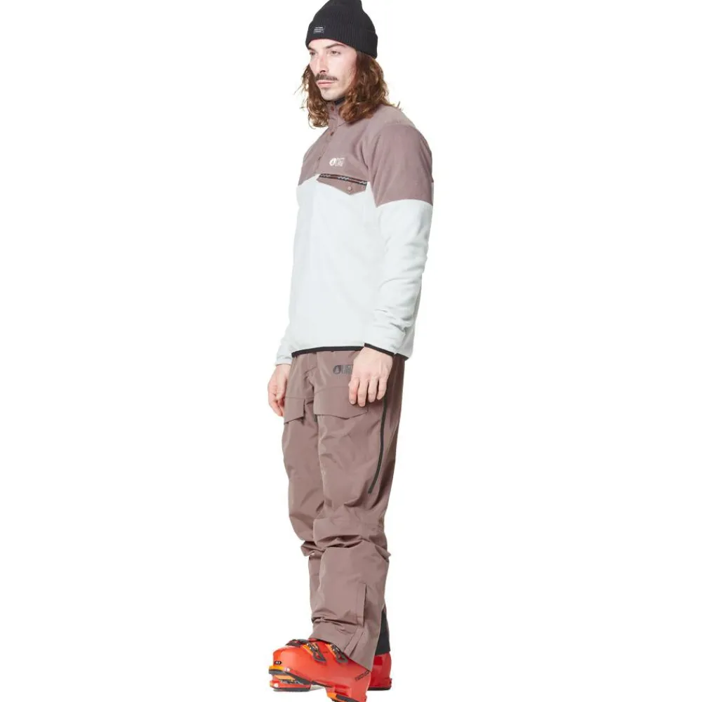 Polaire Homme|Veste De Ski<Picture Polaire Arcca 1/4 Fleece Deep Taupe Pigeon