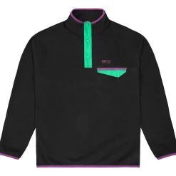 Outlet Polaire Arcca M 1/4 Black Homme Veste De Ski|Polaire Homme