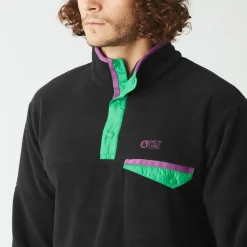 Outlet Polaire Arcca M 1/4 Black Homme Veste De Ski|Polaire Homme