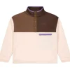 Polaire Femme|Veste De Ski<Picture Polaire Arcca W 1/4 Fleece Vanilla Cocoa Chicory