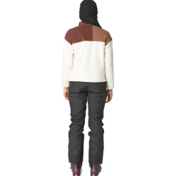 Polaire Femme|Veste De Ski<Picture Polaire Arcca W 1/4 Fleece Vanilla Cocoa Chicory