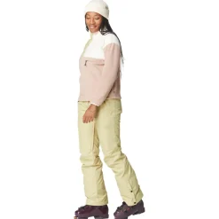 Polaire Arcca W 1/4 Fleece Roebuck Hemp Vanilla Femme Polaire Femme|Veste De Ski