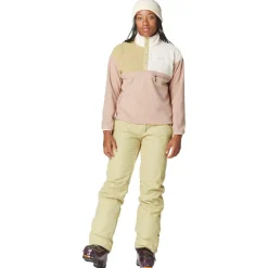 Polaire Arcca W 1/4 Fleece Roebuck Hemp Vanilla Femme Polaire Femme|Veste De Ski