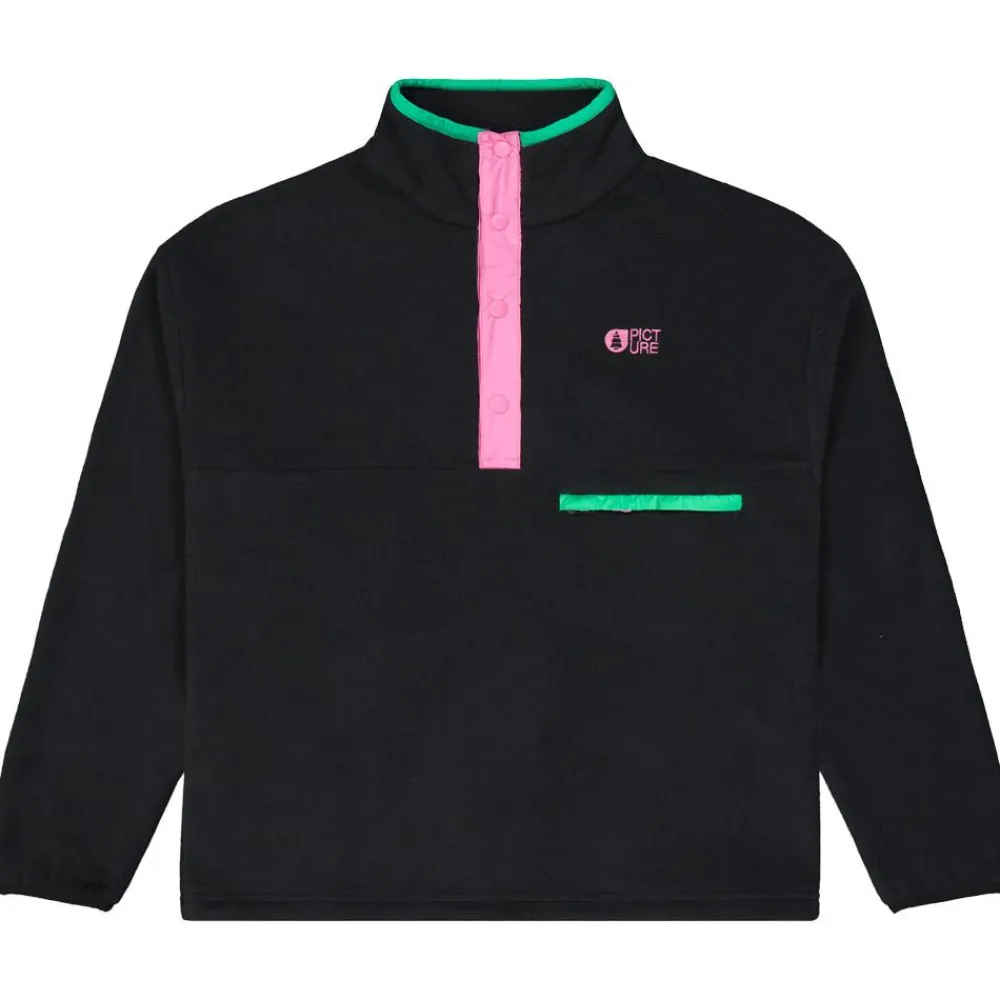 Polaire Arcca W 1/4 Black Femme Veste De Ski|Polaire Femme