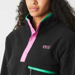 Polaire Arcca W 1/4 Black Femme Veste De Ski|Polaire Femme