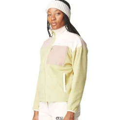 New Polaire Arcca W Full Zip Fleece Hemp Roebuck Vanilla Femme Veste De Ski|Polaire Femme