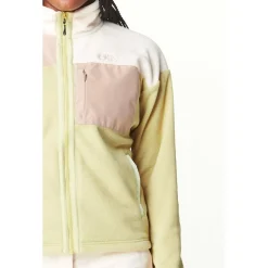 New Polaire Arcca W Full Zip Fleece Hemp Roebuck Vanilla Femme Veste De Ski|Polaire Femme