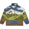 Polaire Hafdals Zip Fleece Cloudy Landsc Sherpa Homme Veste De Ski|Polaire Homme