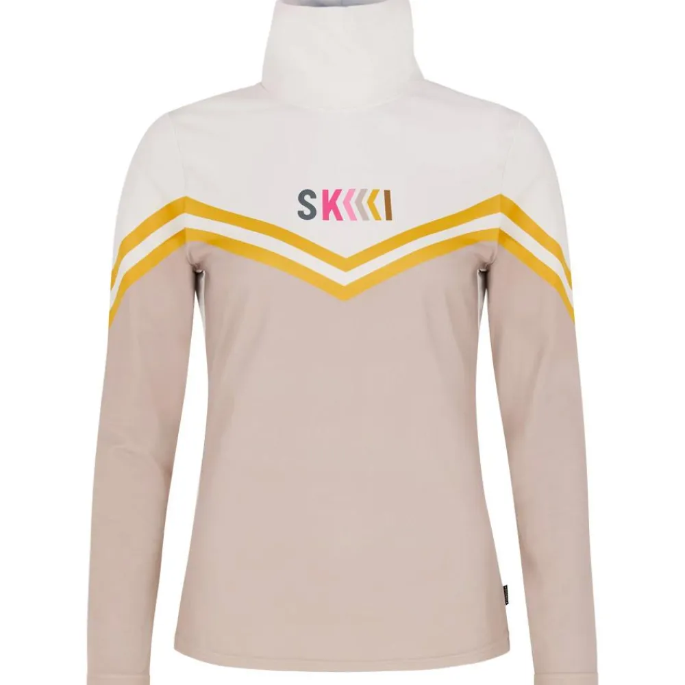 Polaire Femme|Veste De Ski<Protest Polaire Prtmerci 1/4 Zip Active Top BambooBeige