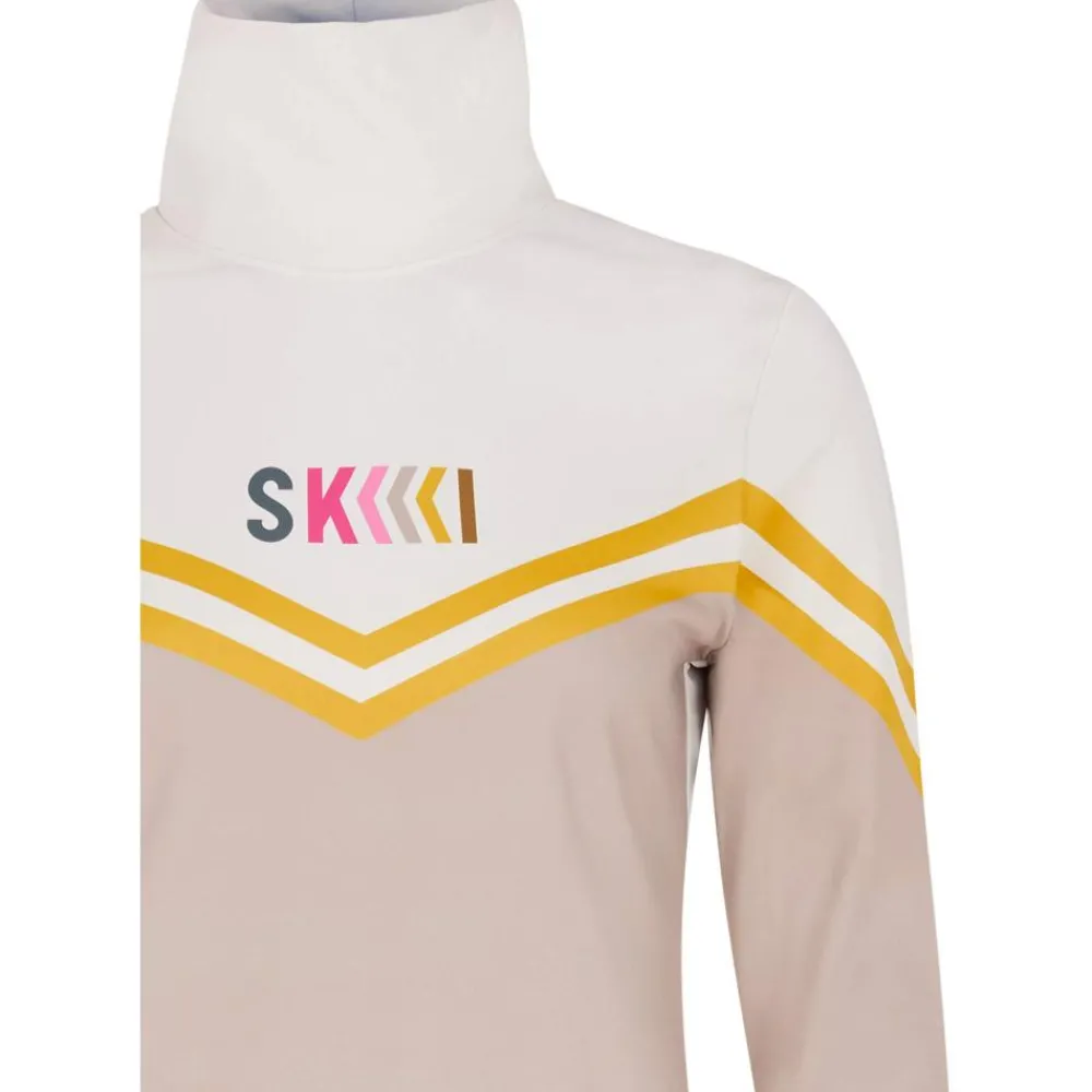 Polaire Femme|Veste De Ski<Protest Polaire Prtmerci 1/4 Zip Active Top BambooBeige
