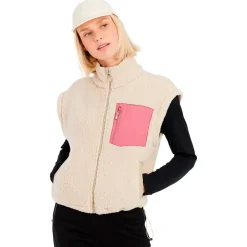 Clearance Polaire Tracy Off White Femme Veste De Ski|Polaire Femme