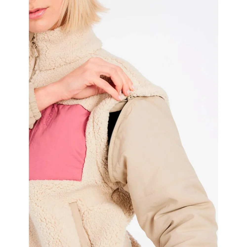 Clearance Polaire Tracy Off White Femme Veste De Ski|Polaire Femme