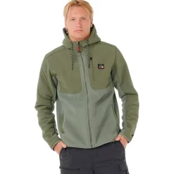 Polaire Homme|Veste De Ski<Rip Curl Polaire Anti Series Search Cactus Green