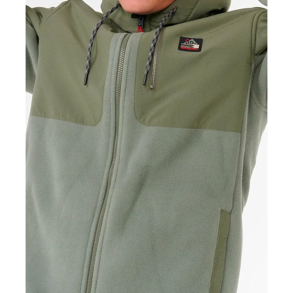 Polaire Homme|Veste De Ski<Rip Curl Polaire Anti Series Search Cactus Green