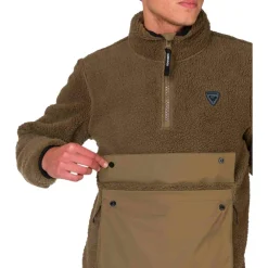 Hot Polaire Fleece Anorak Fig Homme Polaire Homme|Sweat - Pull - Poncho