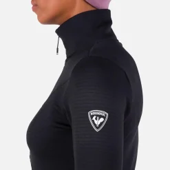 Hot Polaire W Blackside Fleece Half Zip Black Femme Polaire Femme|Veste De Ski