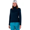 Polaire Femme|Veste De Ski<Rossignol Polaire W Blackside Fleece Half Zip Dark Navy