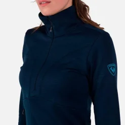 Polaire Femme|Veste De Ski<Rossignol Polaire W Blackside Fleece Half Zip Dark Navy