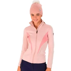 Polaire Femme|Veste De Ski<Rossignol Polaire W React Merino Fz Powder Pink