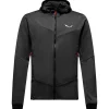 Veste De Ski|Polaire Homme<Salewa Polaire Sella Crevasse Hd Jacket M Black Out