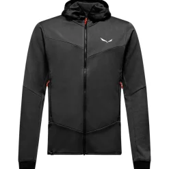 Veste De Ski|Polaire Homme<Salewa Polaire Sella Crevasse Hd Jacket M Black Out