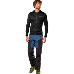 Veste De Ski|Polaire Homme<Salewa Polaire Sella Crevasse Hd Jacket M Black Out
