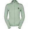 Hot Polaire Defined Light W's Hoody Fresh Green Femme Polaire Femme|Veste De Ski