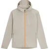 Hot Polaire Gridweb Fleece Hoodie Concrete Homme Polaire Homme|Veste De Ski