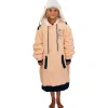Best Poncho Poncho Plaid Junior Dark Pink Sweat - Pull - Poncho