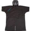 Poncho De Pluie|Veste Randonnée<Lifeventure Poncho de pluie Therma Robe Short Sleeved Black